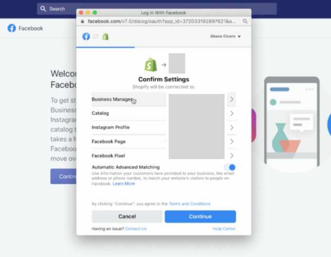 Facebook-Conversion-API-Shopify-opsaetning-screenshot